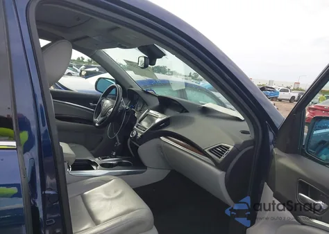 2014 Acura Mdx Technology Package from USA, damaged, VIN 5FRYD3H43EB019469